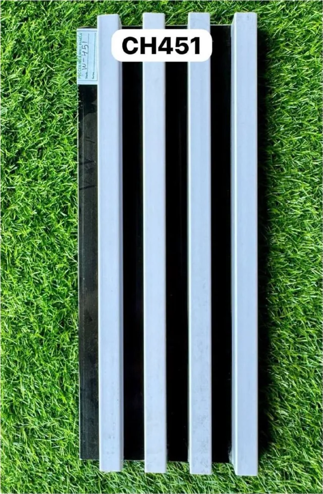 WPC panel CH451 sample in powder blue & black