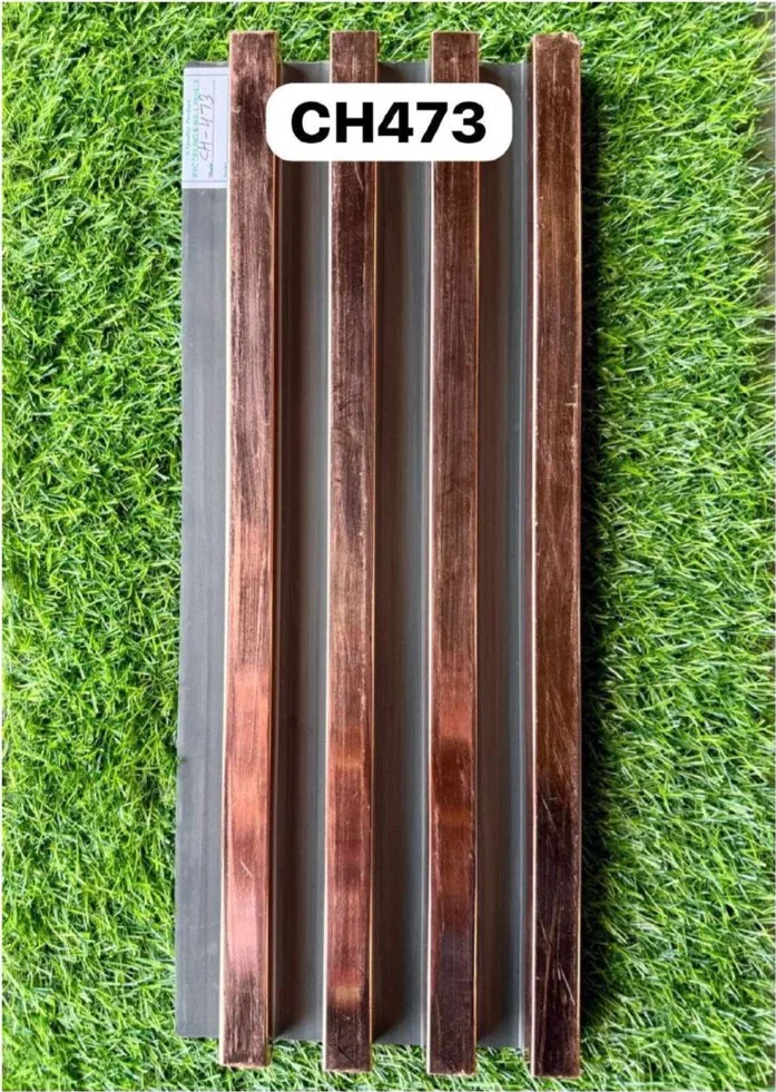 WPC panel CH473 sample in copper rosewood