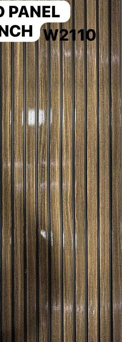 12-inch fluted panel W2110 in golden walnut