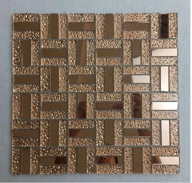 Creative-100 glass mosaic sheet 11