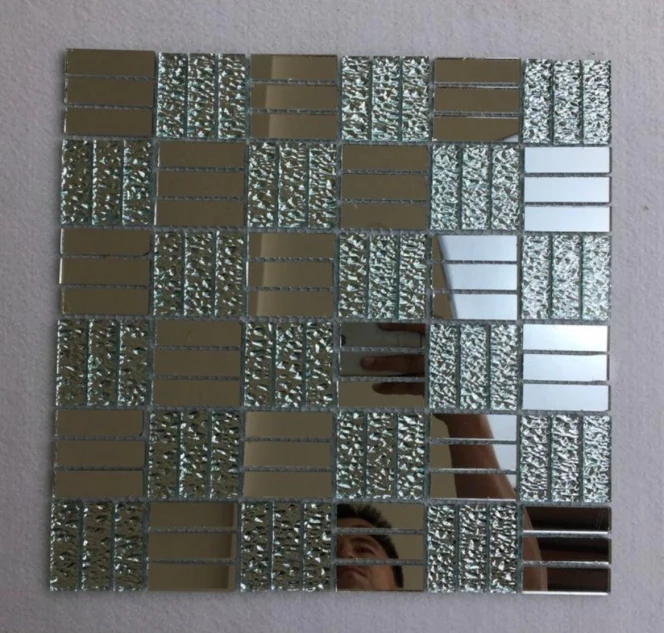 Creative-100 glass mosaic sheet 12