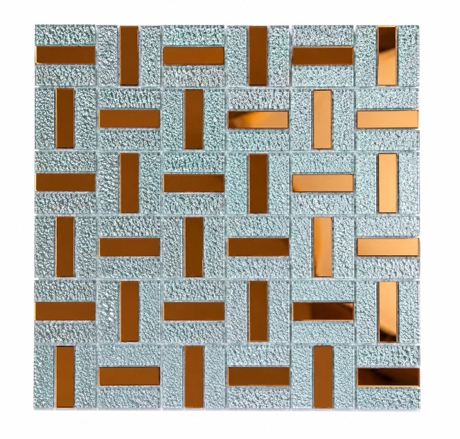 Creative-100 glass mosaic sheet 16