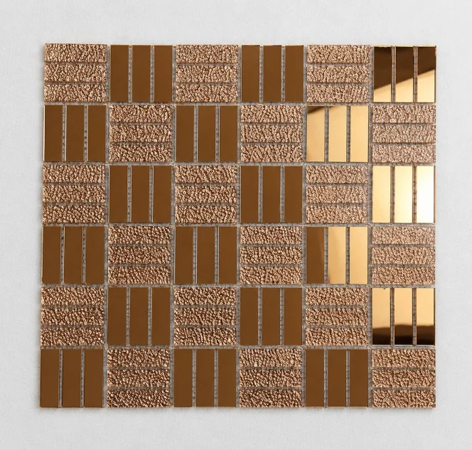 Creative-100 glass mosaic sheet 18