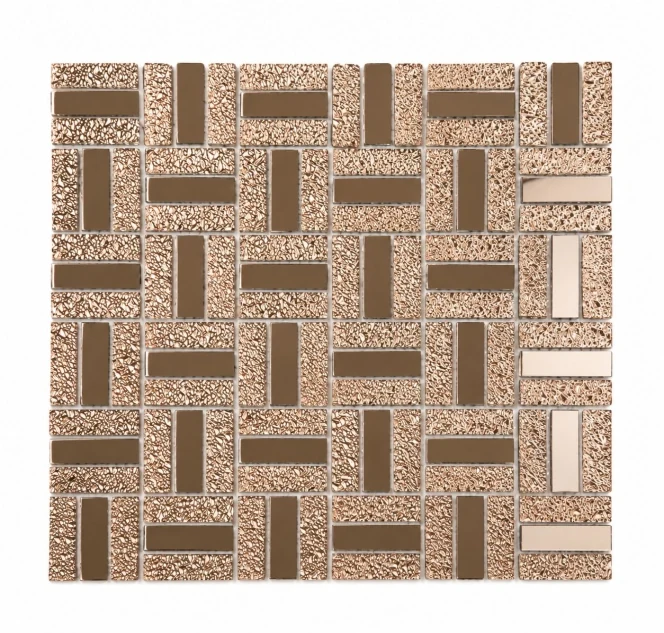 Creative-100 glass mosaic sheet 19