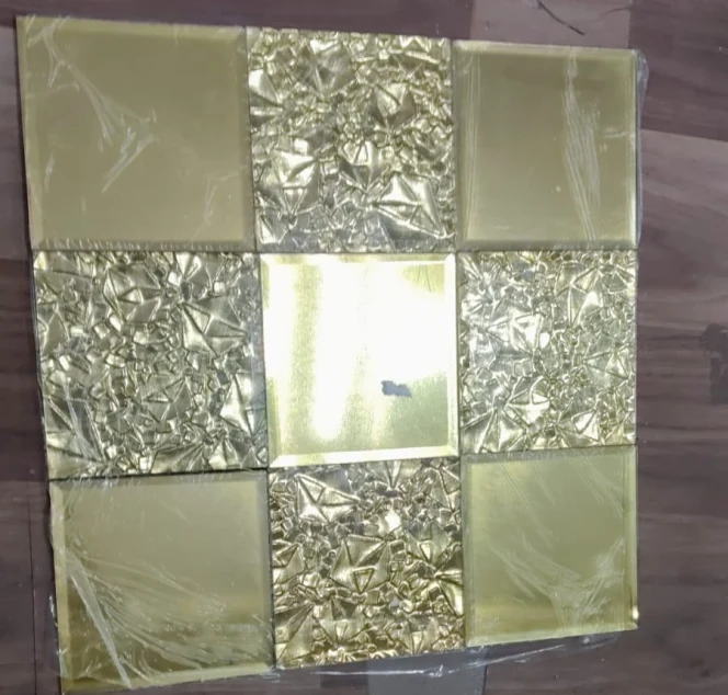 Creative-100 glass mosaic sheet 27