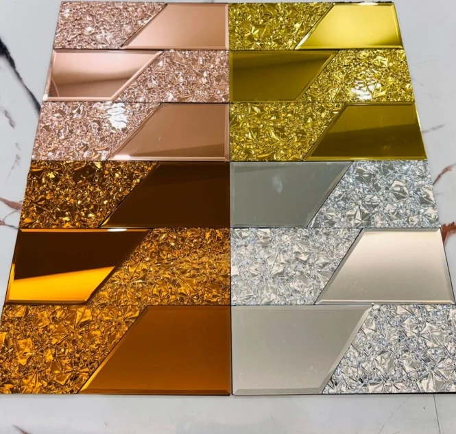 Creative-100 glass mosaic sheet 42