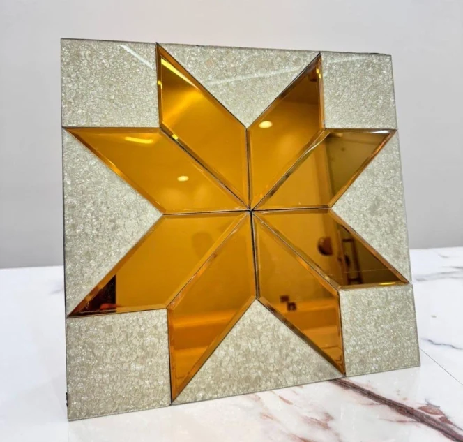 Creative-100 glass mosaic sheet 45