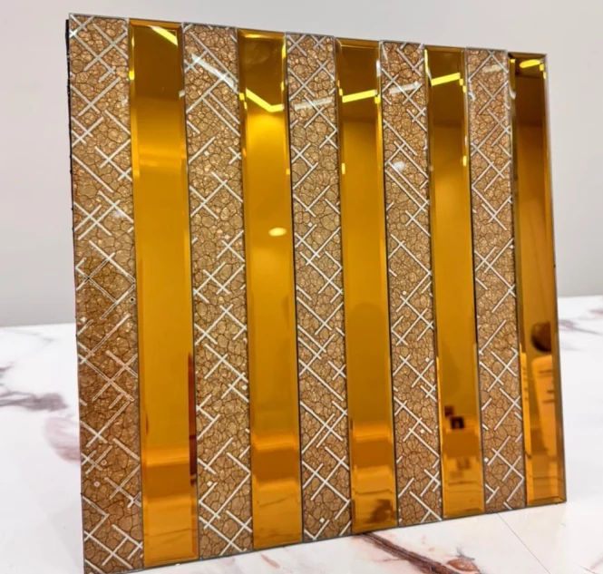 Creative-100 glass mosaic sheet 46