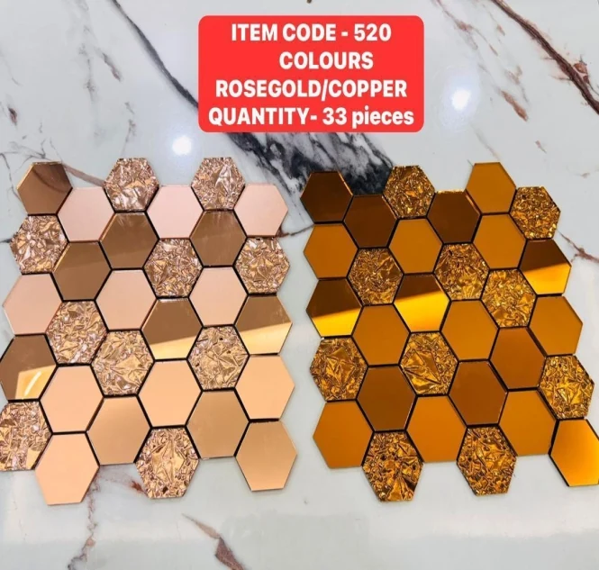 Creative-100 glass mosaic sheet 47
