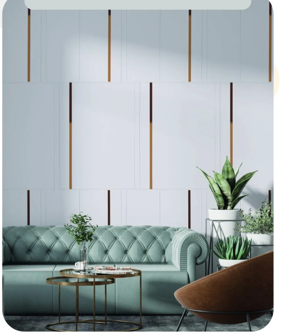 Vectra AV33 in White on a full-height wall
