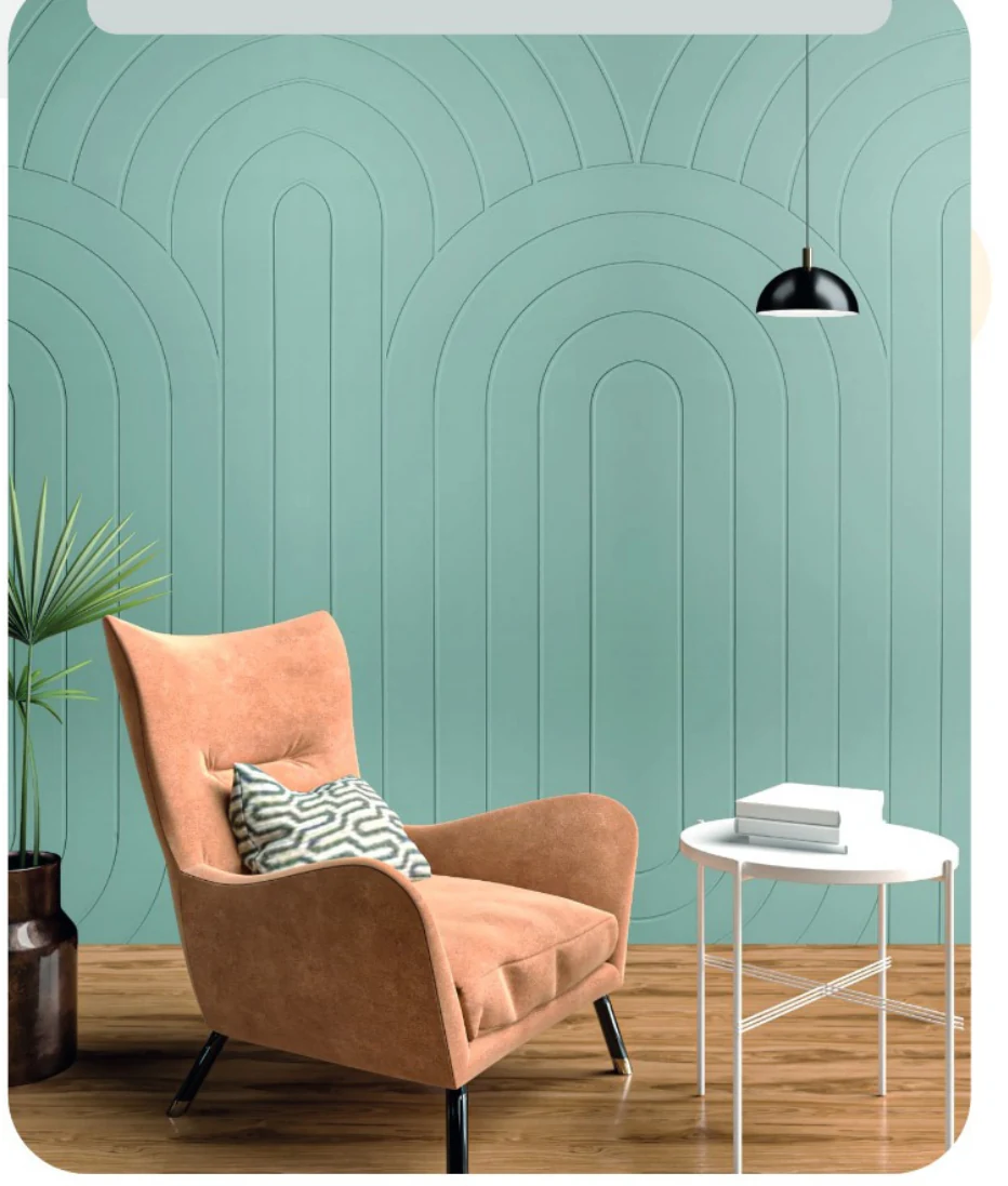 Vectra V36 in Army Green on a full-height wall