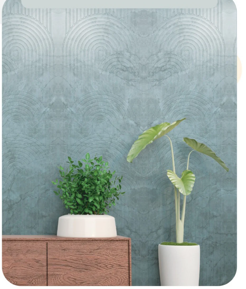 Vectra V43 in Slate Grey on a full-height wall