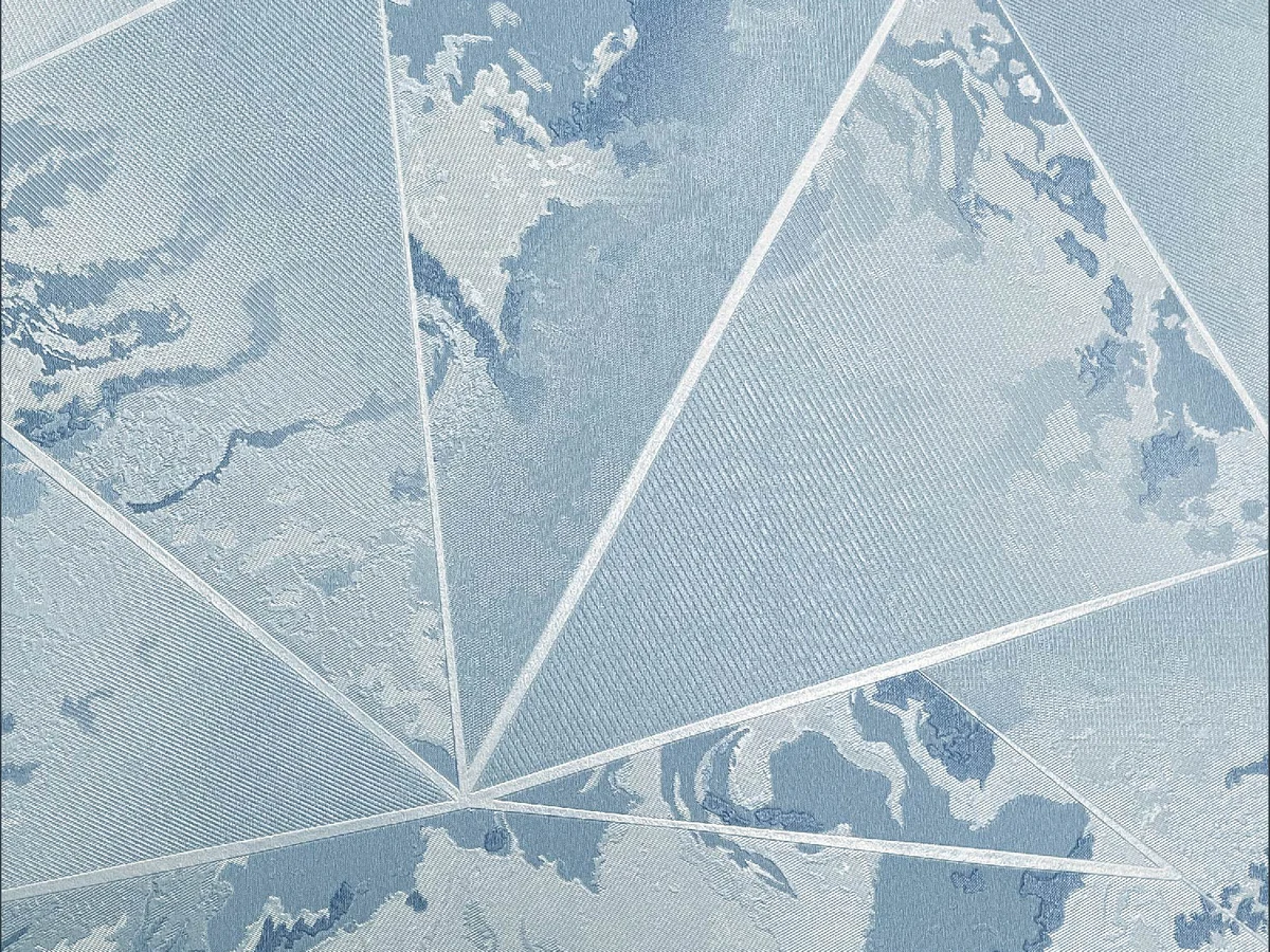 Wallpaper WP1600-28 — Geode Facet in Slate Blue