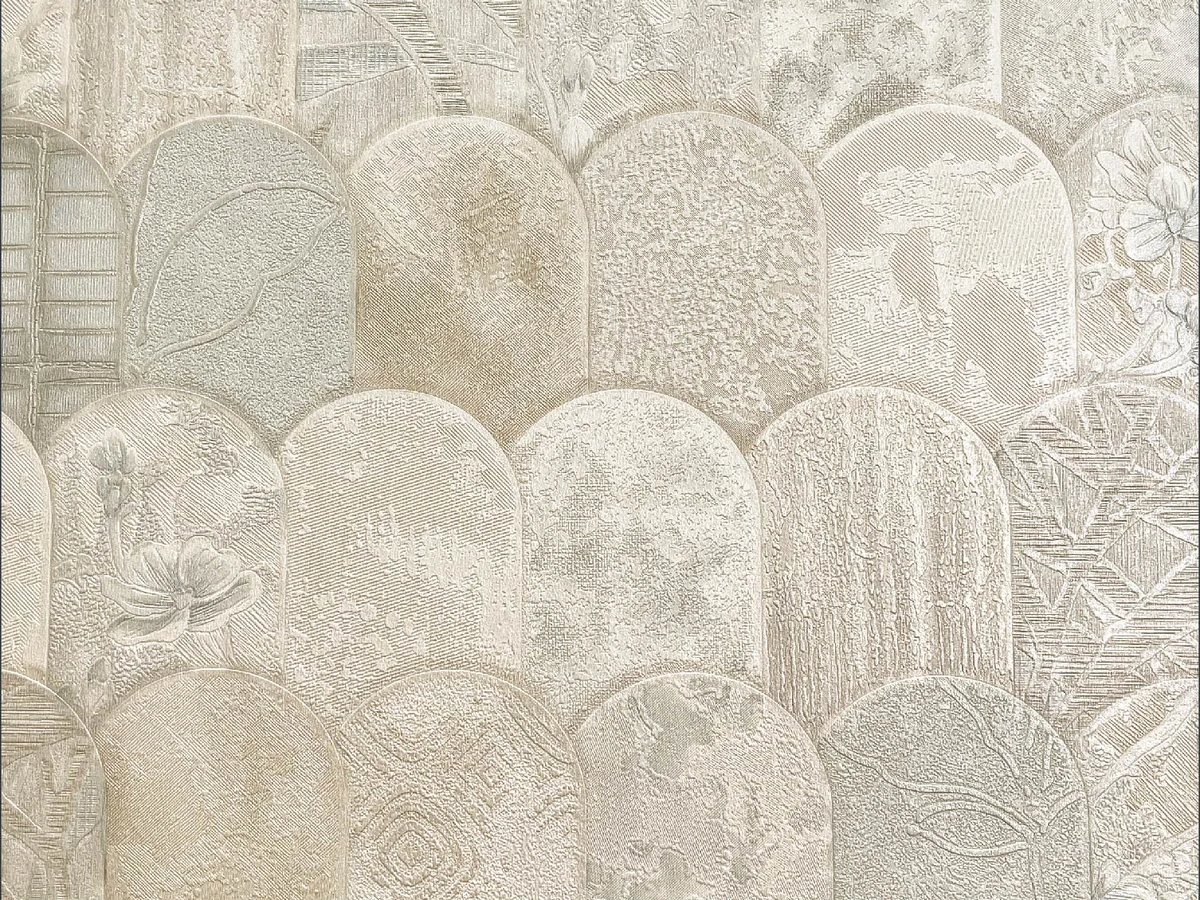 Wallpaper WP1600-62 — Arch Relief in Bronze