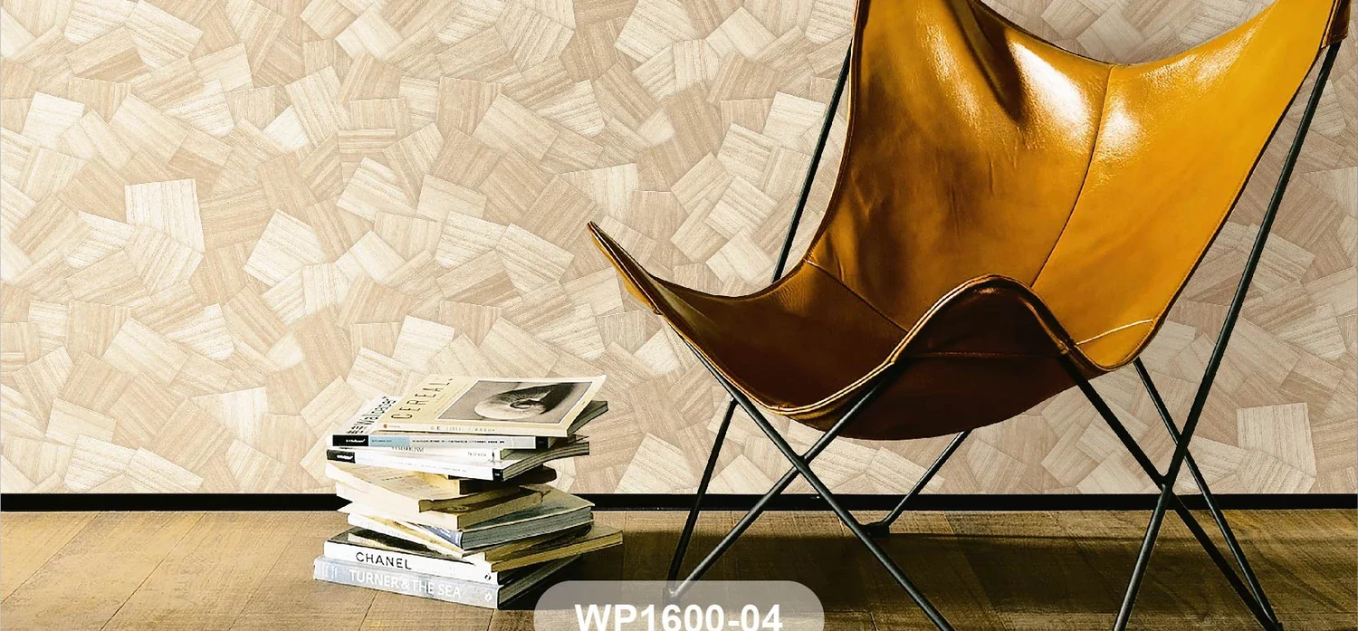 Torn Paper wallpaper in a room setting