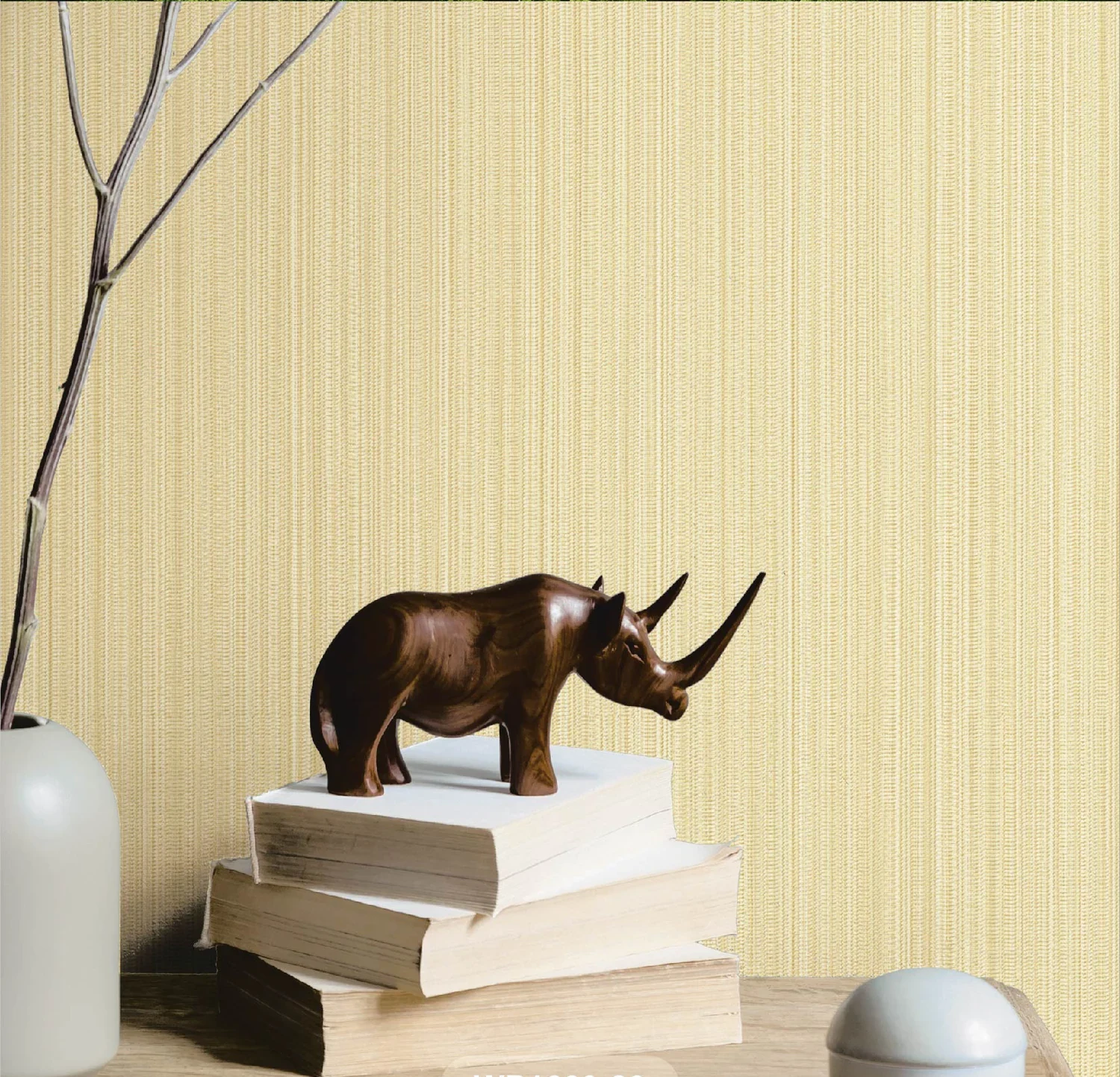 Fine Stria wallpaper in a room setting